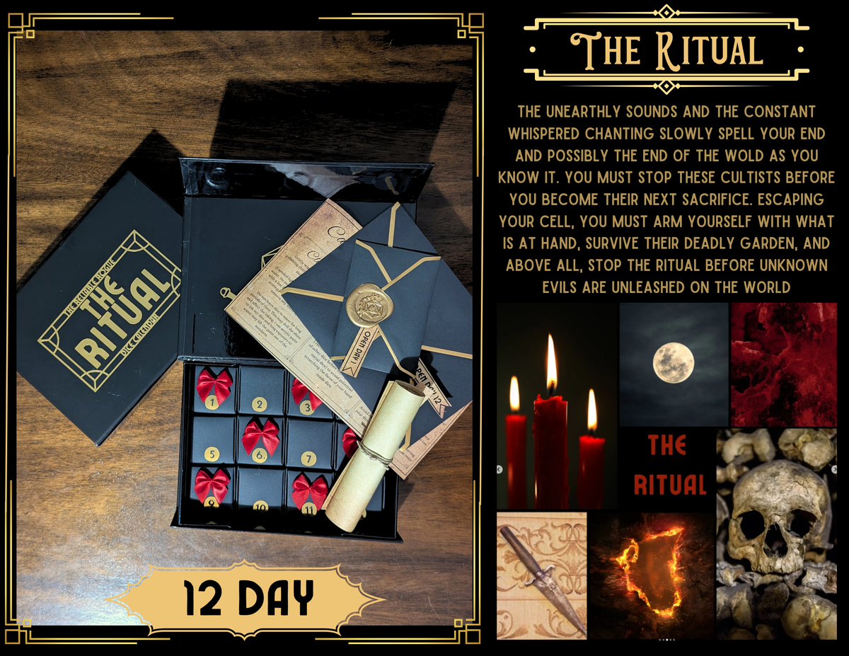 Dice Calendar: 12 Day Sets