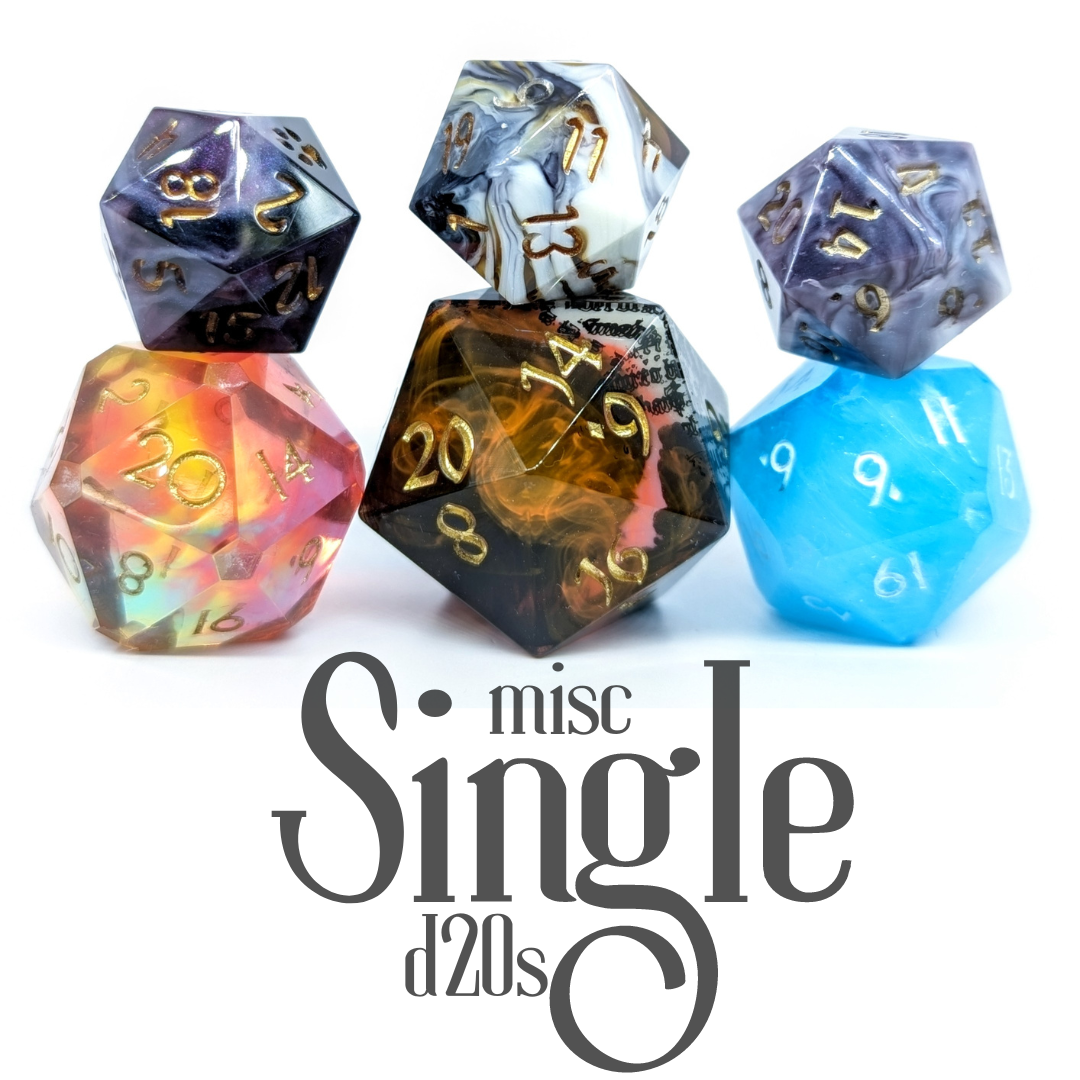 d20: Misc Single (Clear out sale)