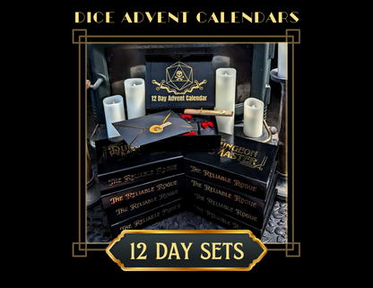 Dice Calendar: 12 Day Sets